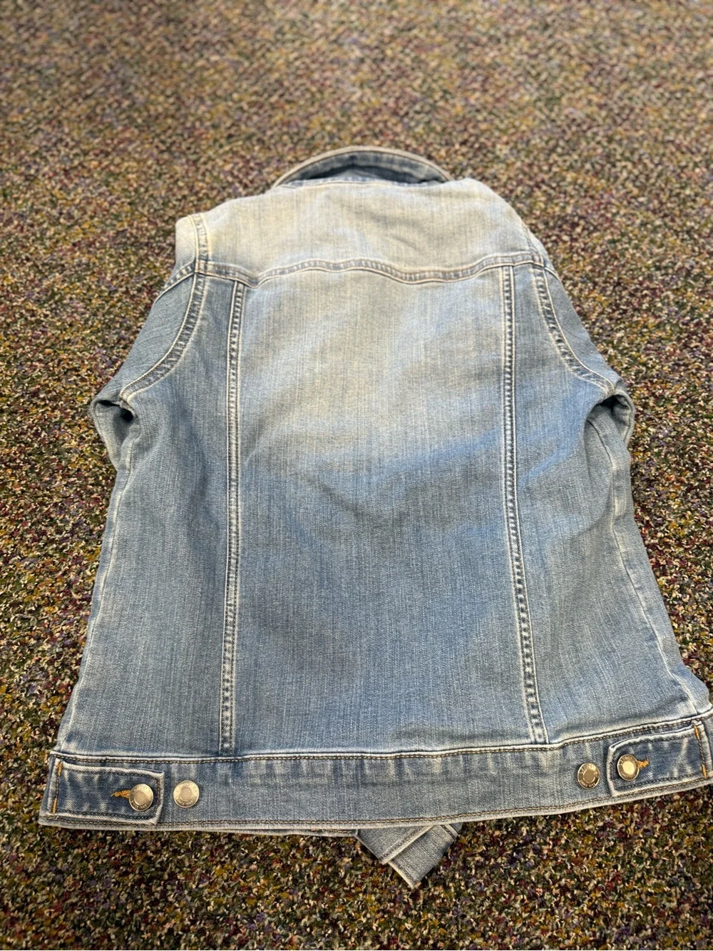 Lands' End Light Blue Girl’s Denim Jacket